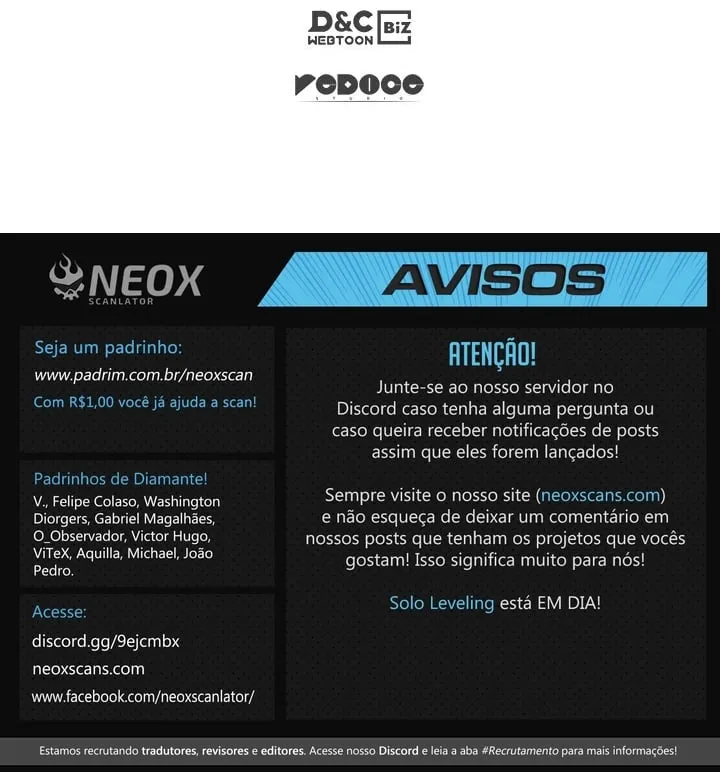 Read Solo Leveling PT Manga Online