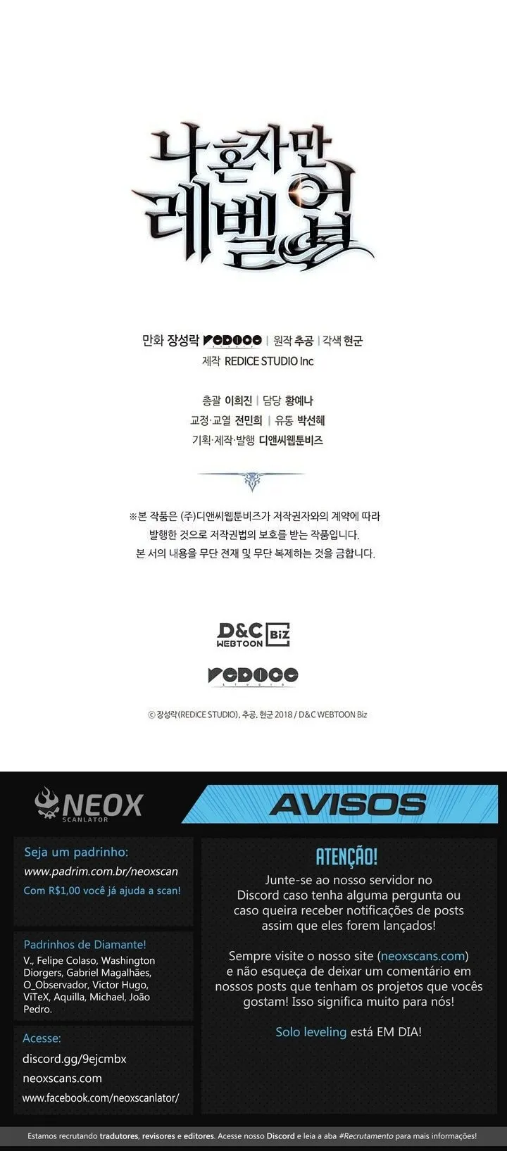 Read Solo Leveling PT Manga Online