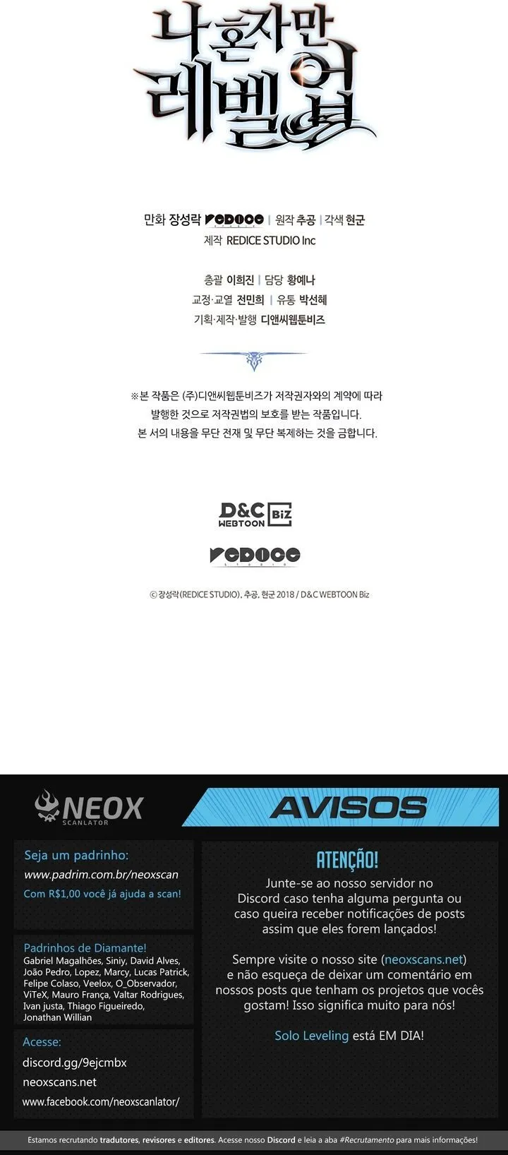 Read Solo Leveling PT Manga Online