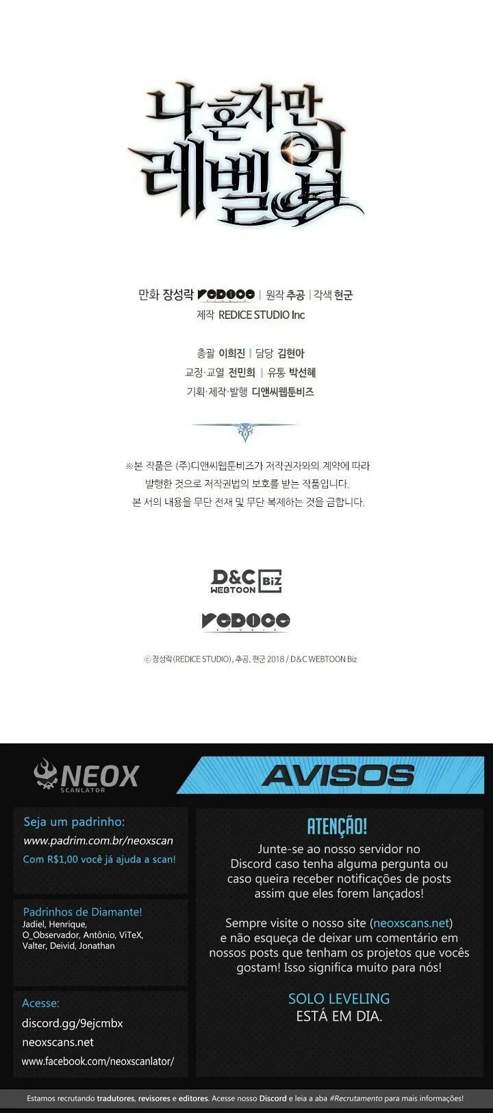 Read Solo Leveling PT Manga Online