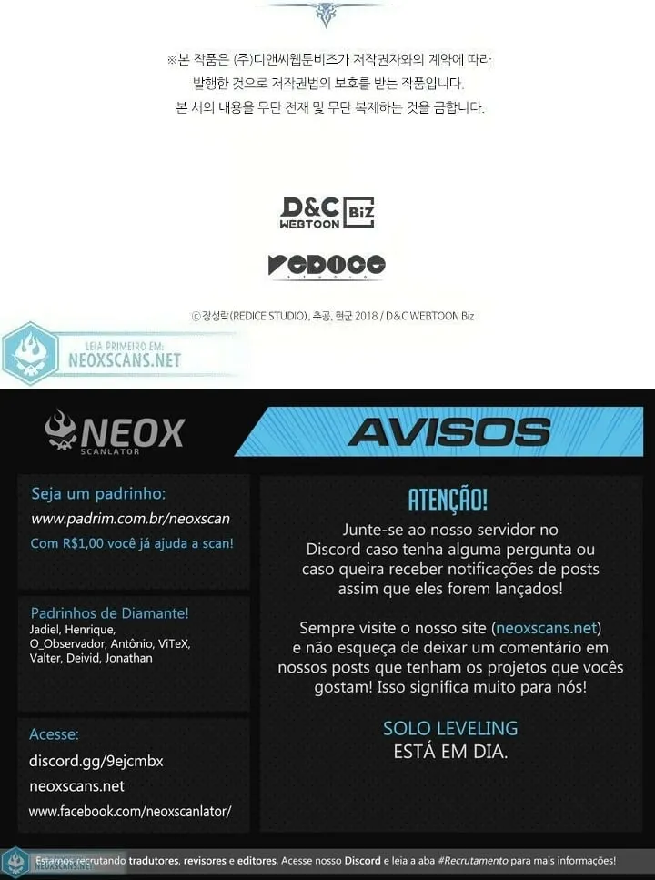 Read Solo Leveling PT Manga Online