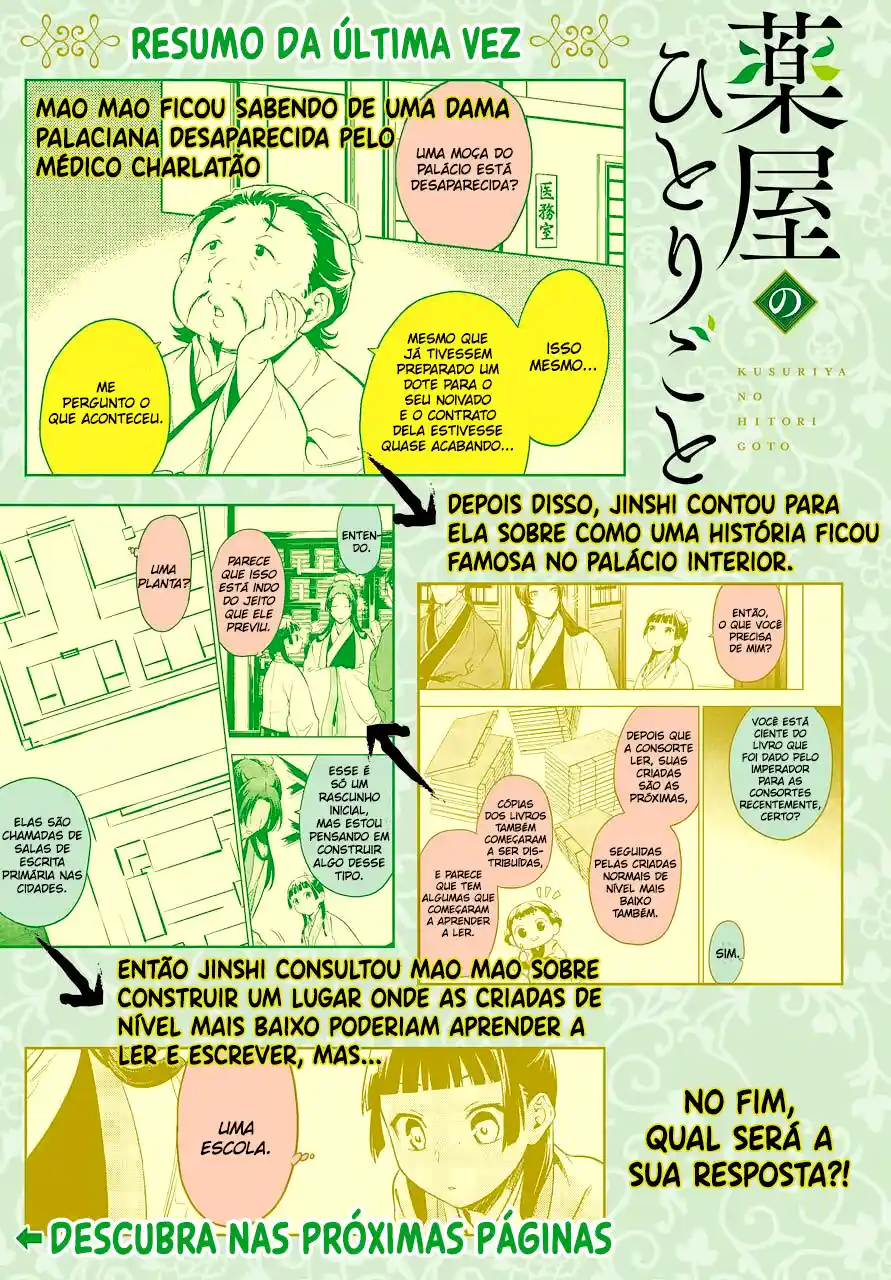 Read The Apothecary Diaries PT Manga Online