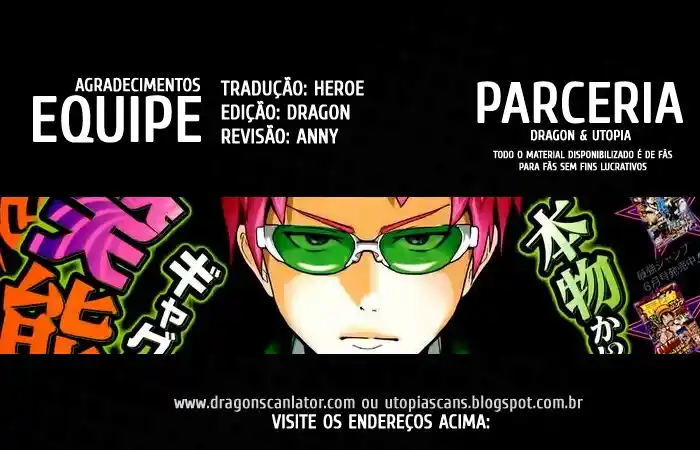 Read The Disastrous Life of Saiki K PT Manga Online