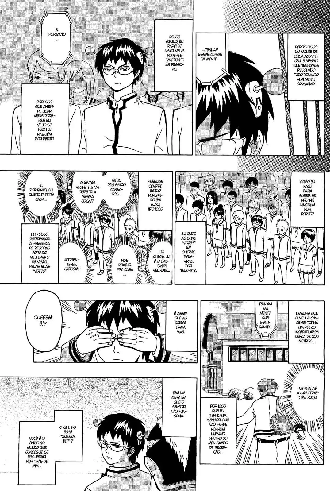 Read The Disastrous Life of Saiki K PT Manga Online