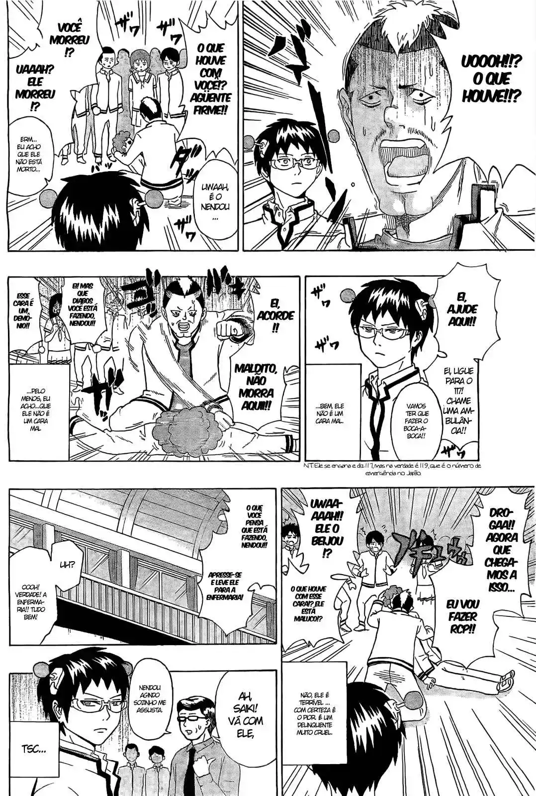 Read The Disastrous Life of Saiki K PT Manga Online