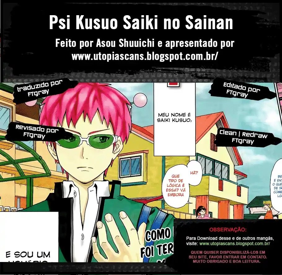 Read The Disastrous Life of Saiki K PT Manga Online