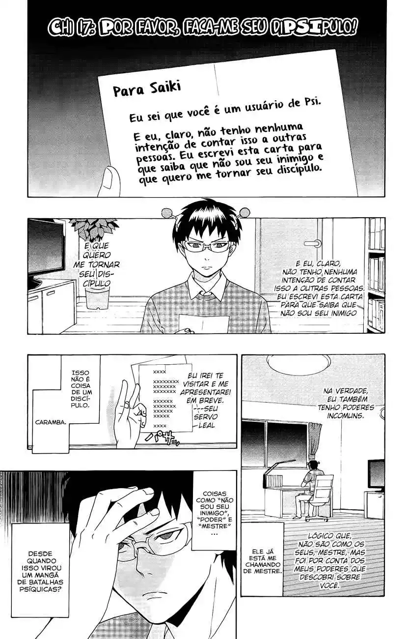 Read The Disastrous Life of Saiki K PT Manga Online