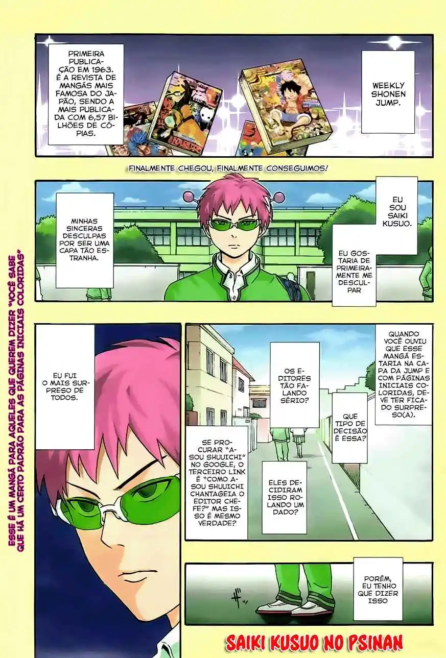Read The Disastrous Life of Saiki K PT Manga Online