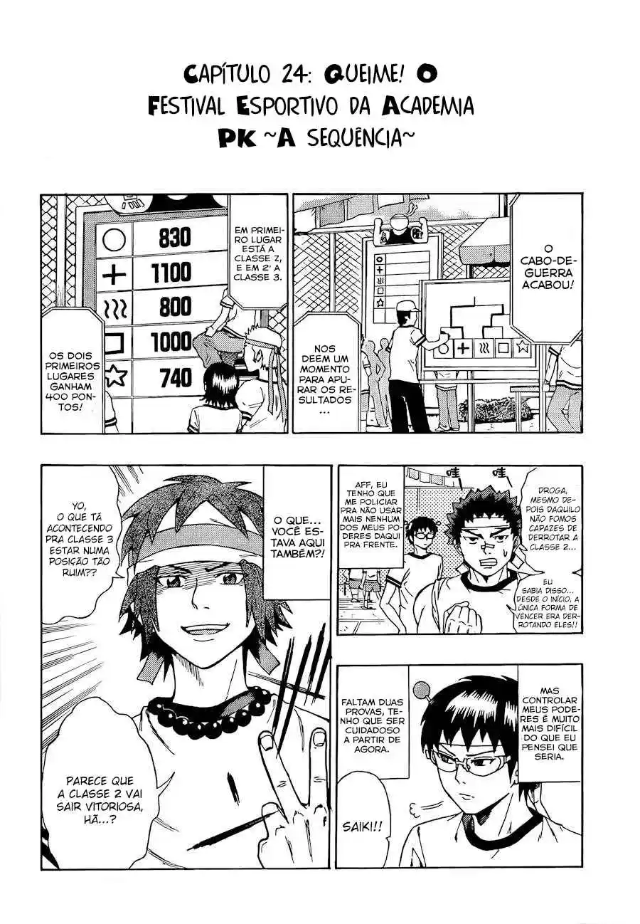 Read The Disastrous Life of Saiki K PT Manga Online