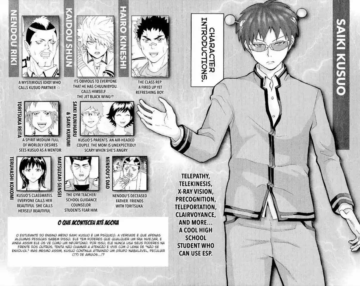 Read The Disastrous Life of Saiki K PT Manga Online