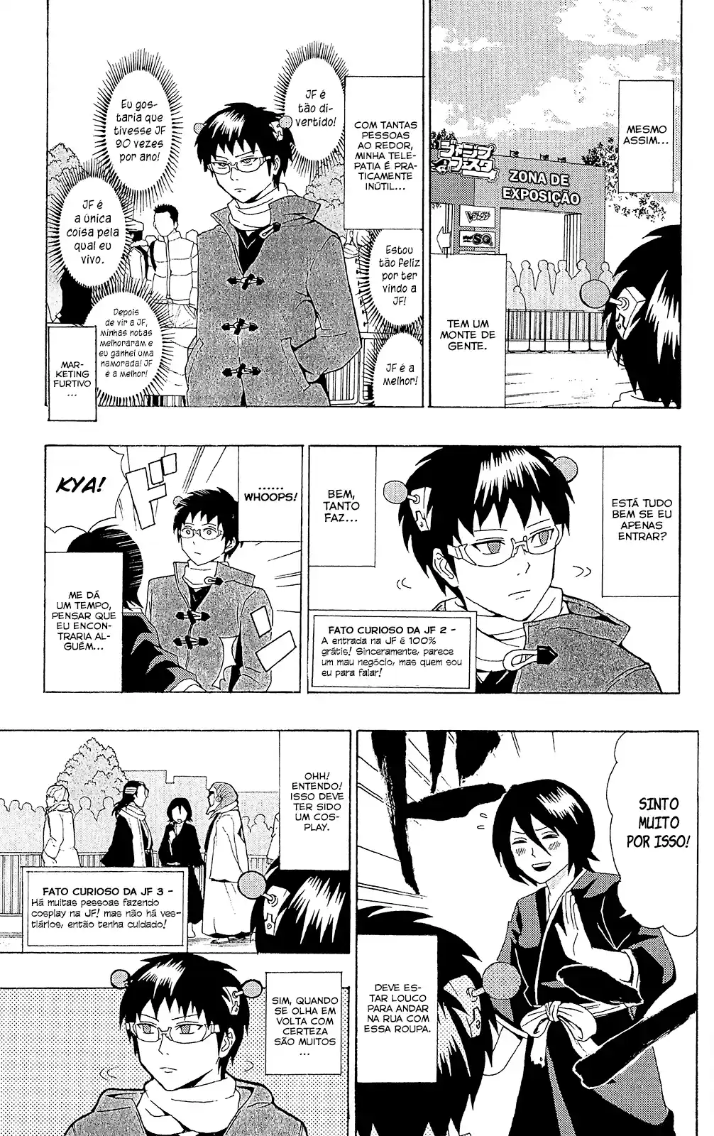 Read The Disastrous Life of Saiki K PT Manga Online