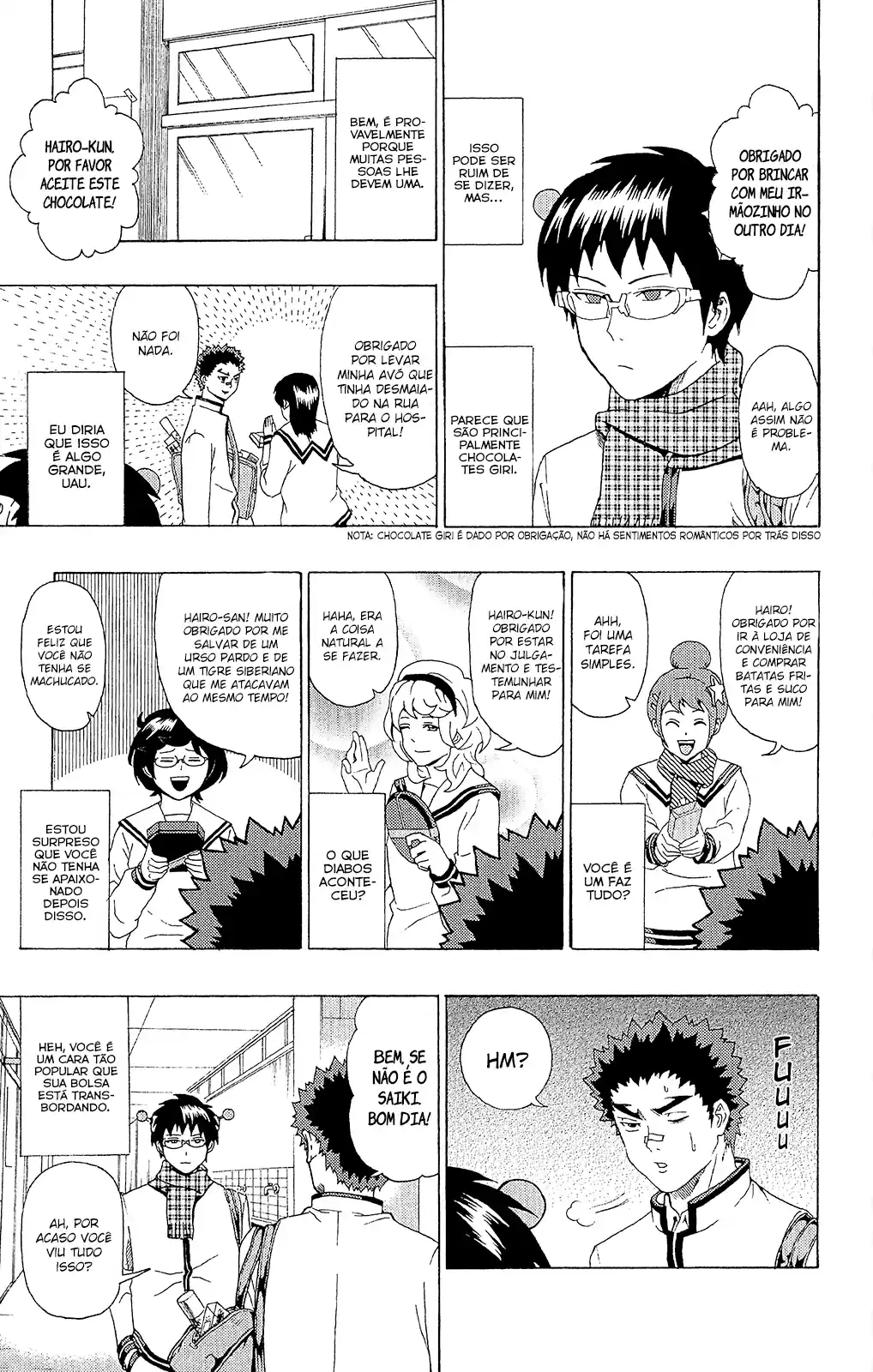 Read The Disastrous Life of Saiki K PT Manga Online