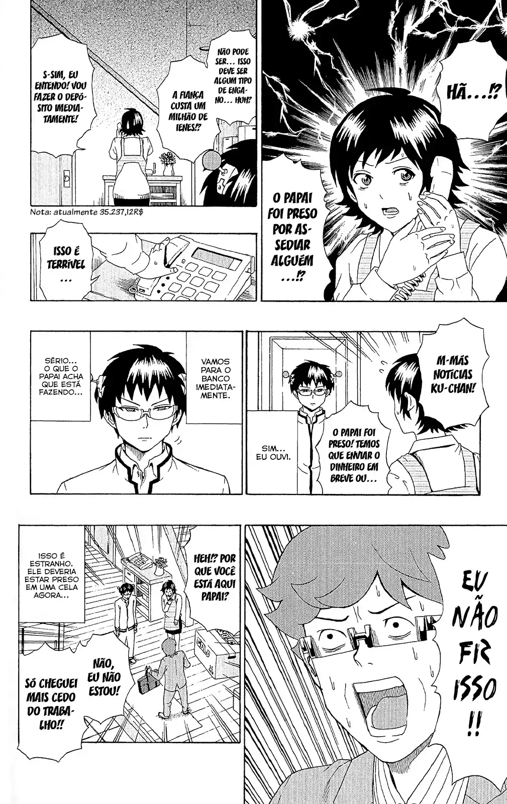 Read The Disastrous Life of Saiki K PT Manga Online