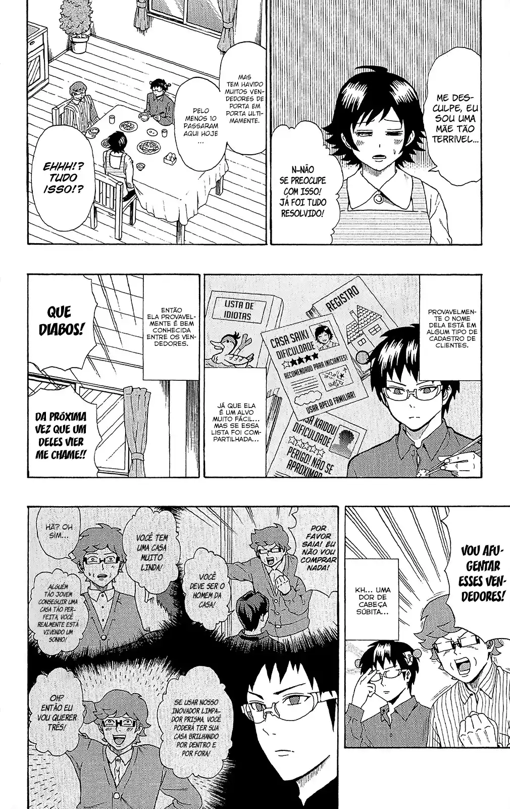 Read The Disastrous Life of Saiki K PT Manga Online