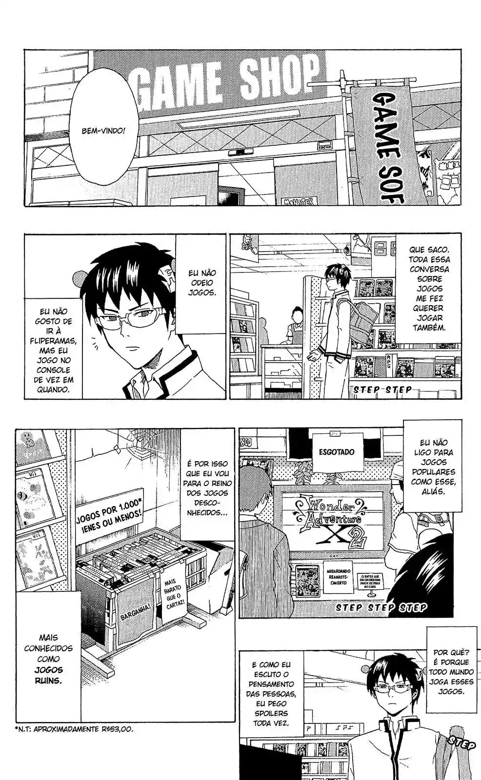 Read The Disastrous Life of Saiki K PT Manga Online