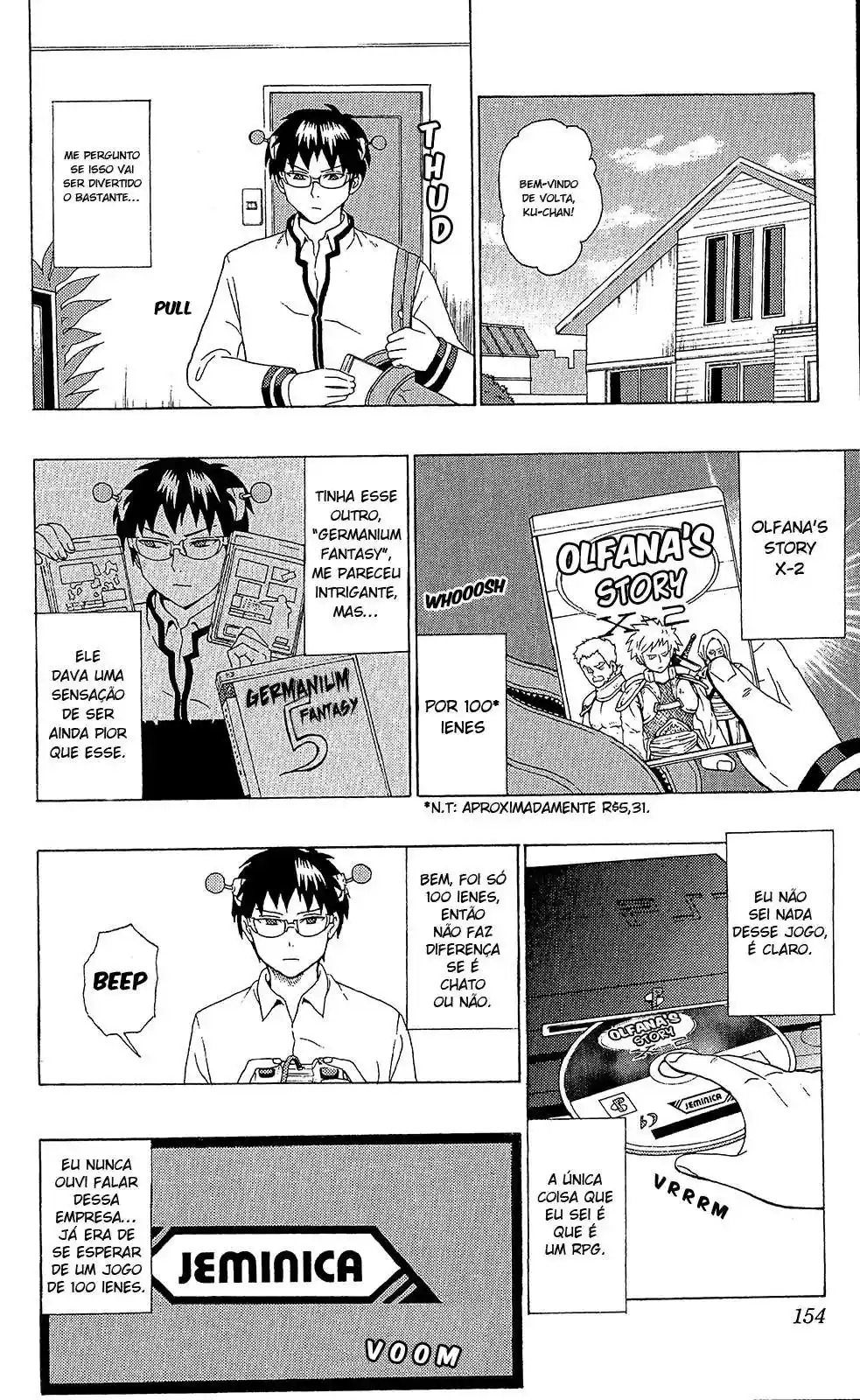 Read The Disastrous Life of Saiki K PT Manga Online