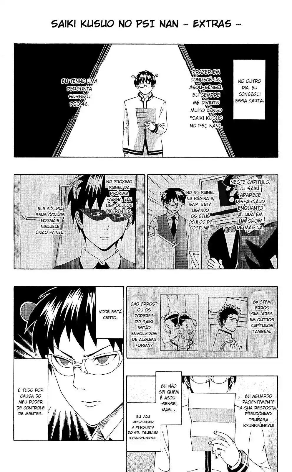 Read The Disastrous Life of Saiki K PT Manga Online