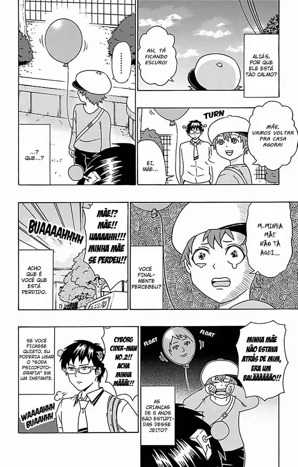 Read The Disastrous Life of Saiki K PT Manga Online