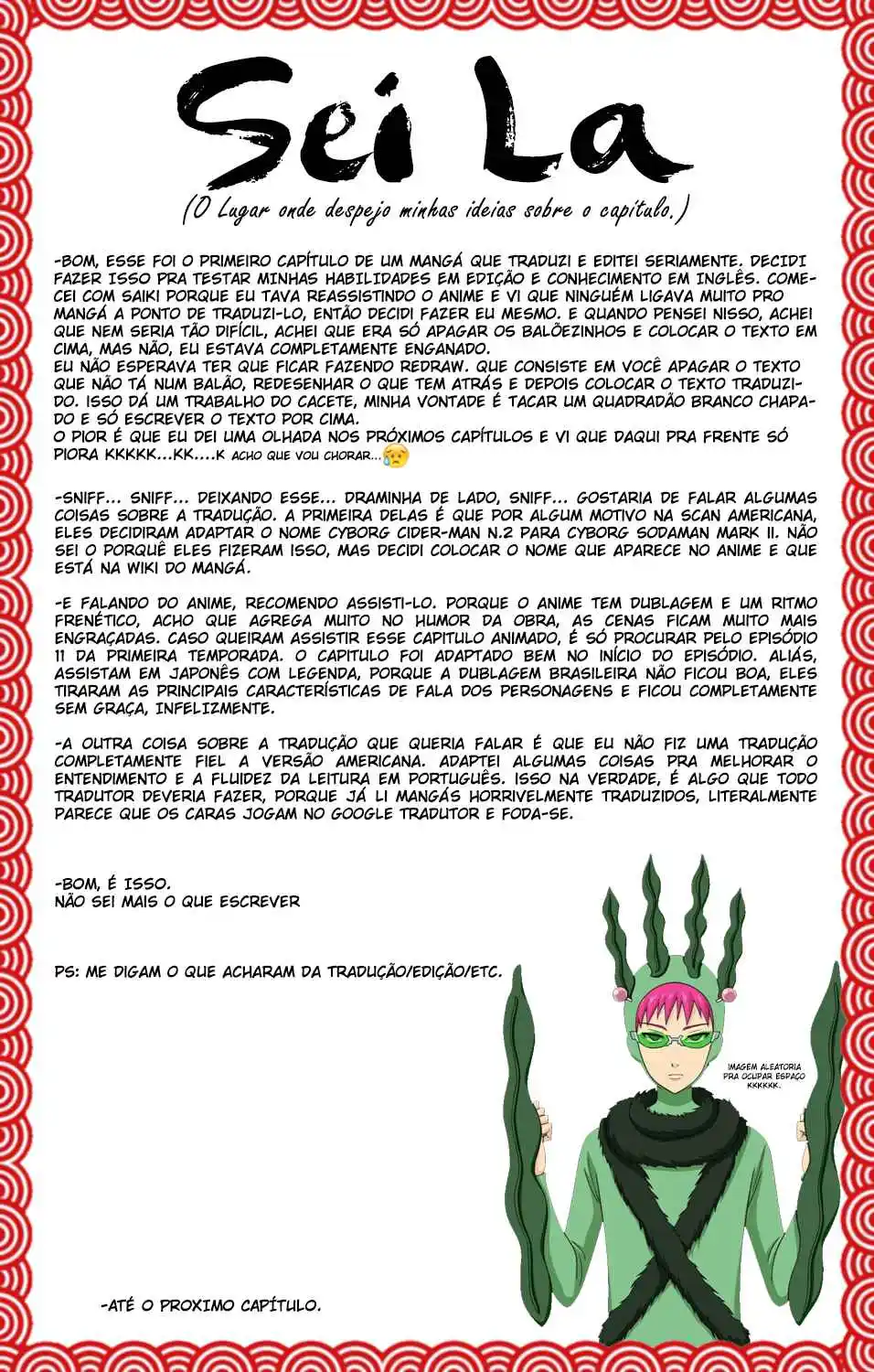 Read The Disastrous Life of Saiki K PT Manga Online