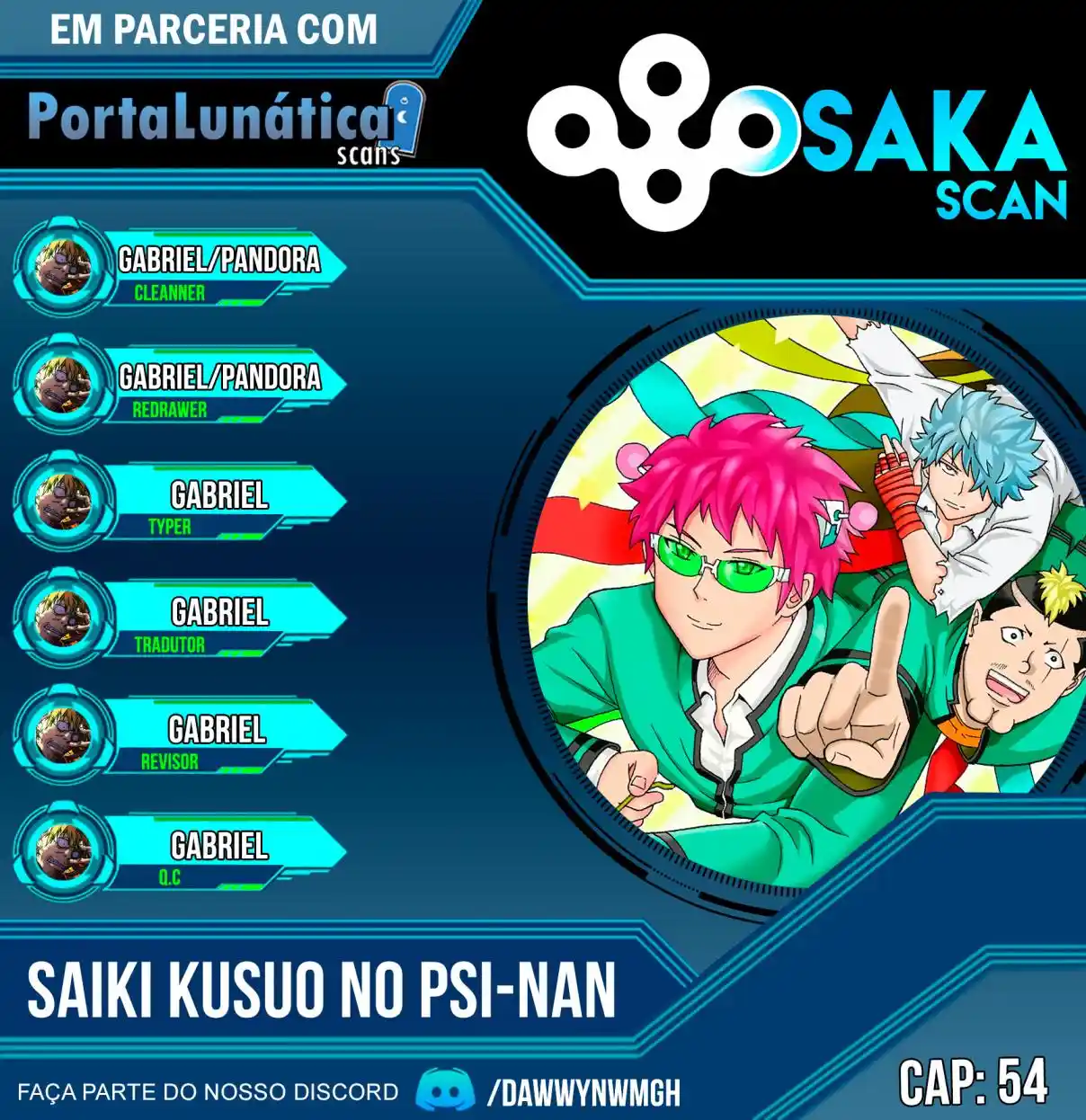 Read The Disastrous Life of Saiki K PT Manga Online