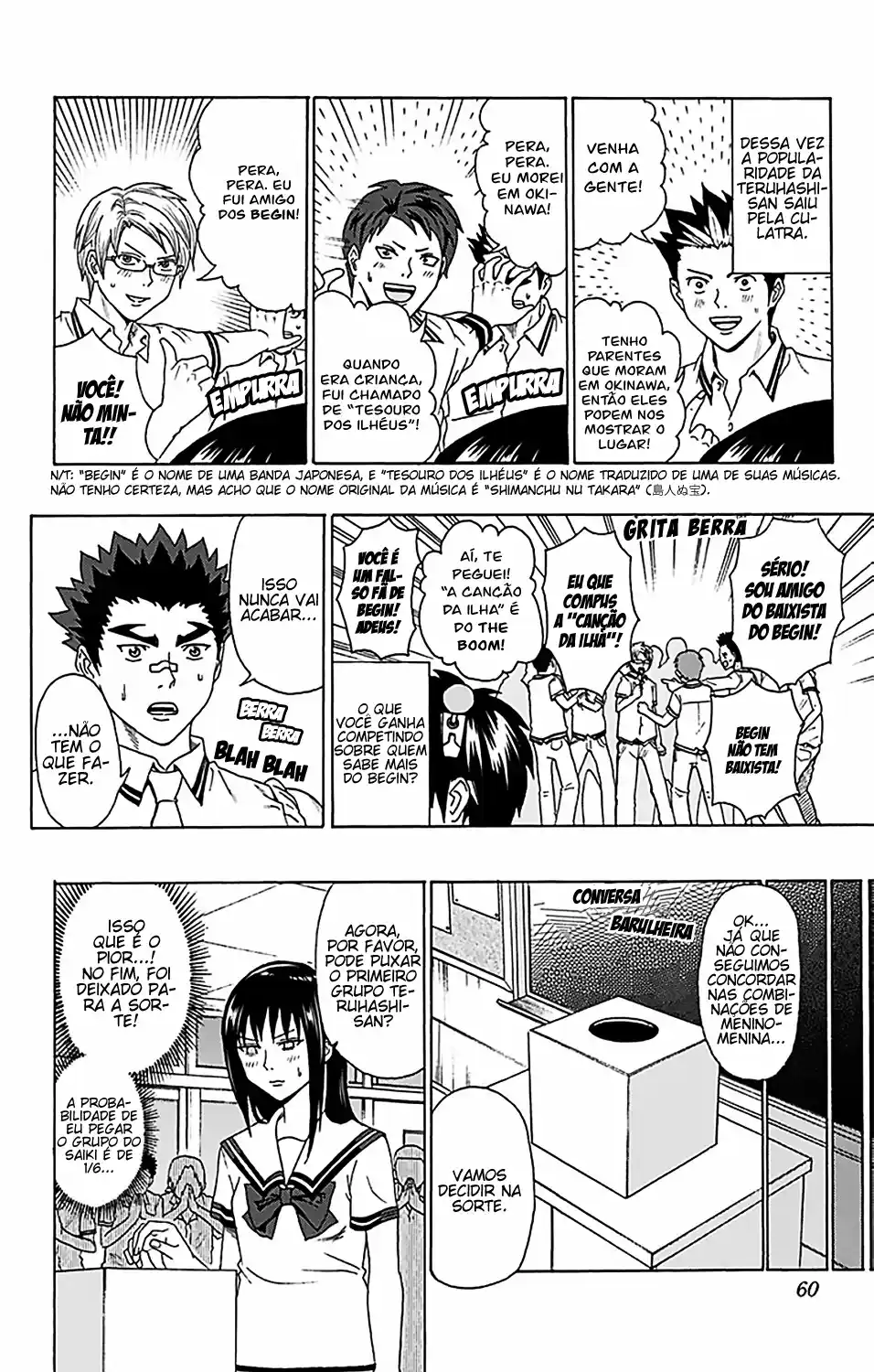 Read The Disastrous Life of Saiki K PT Manga Online