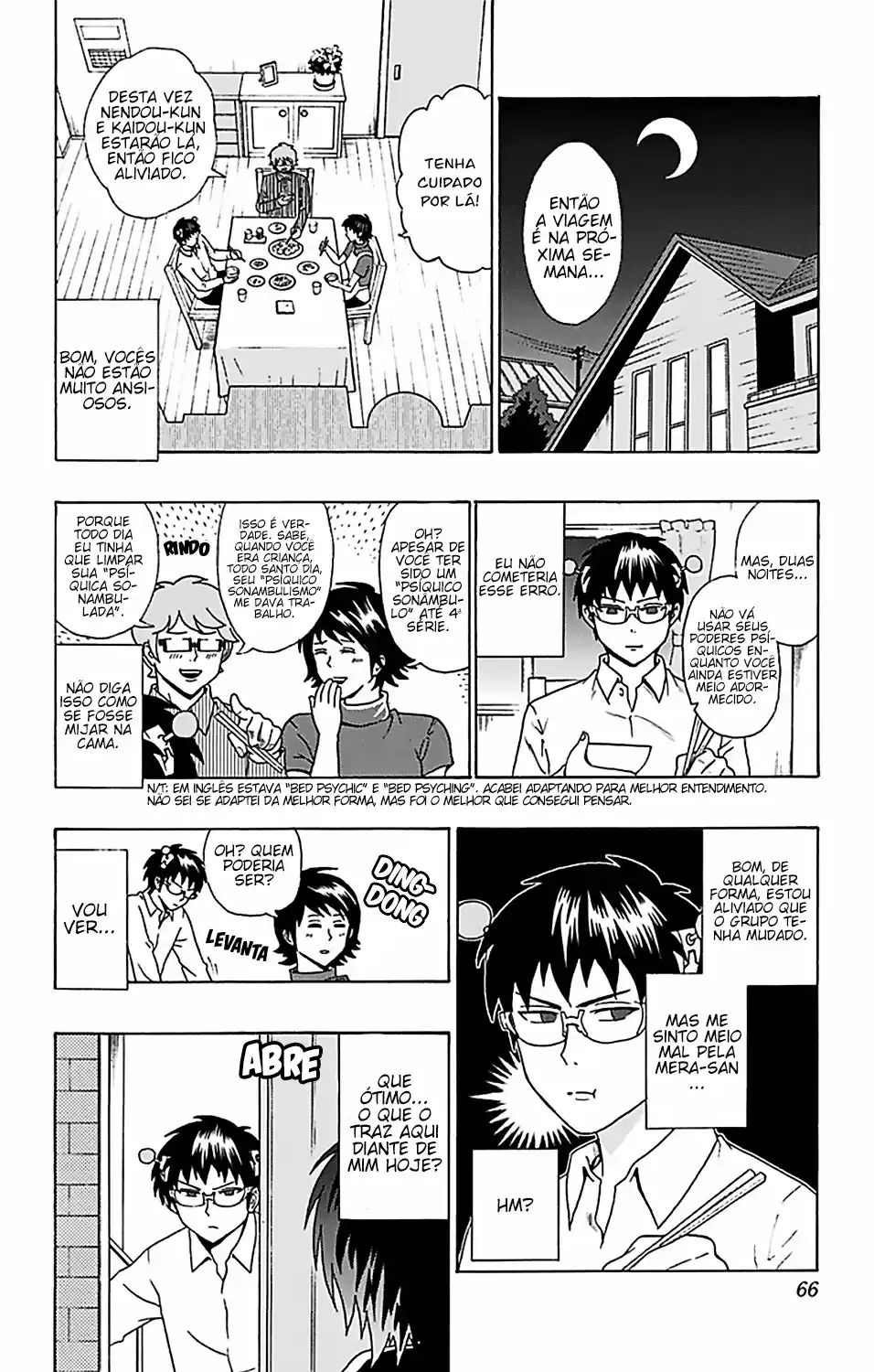 Read The Disastrous Life of Saiki K PT Manga Online