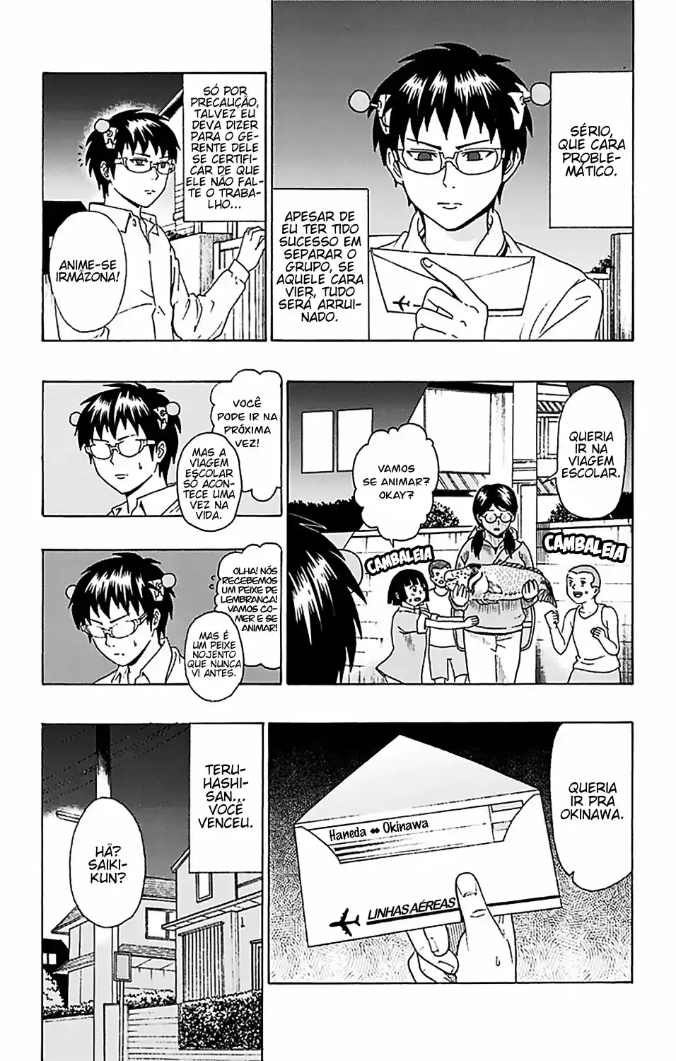 Read The Disastrous Life of Saiki K PT Manga Online