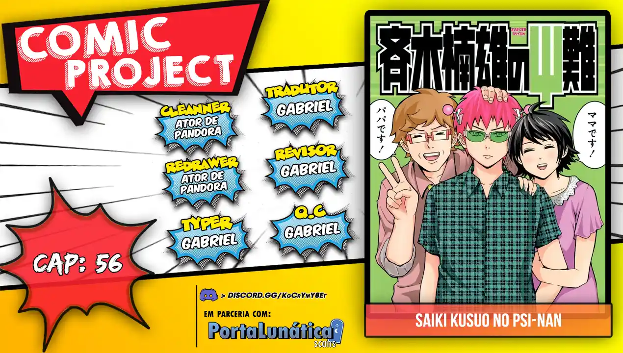 Read The Disastrous Life of Saiki K PT Manga Online