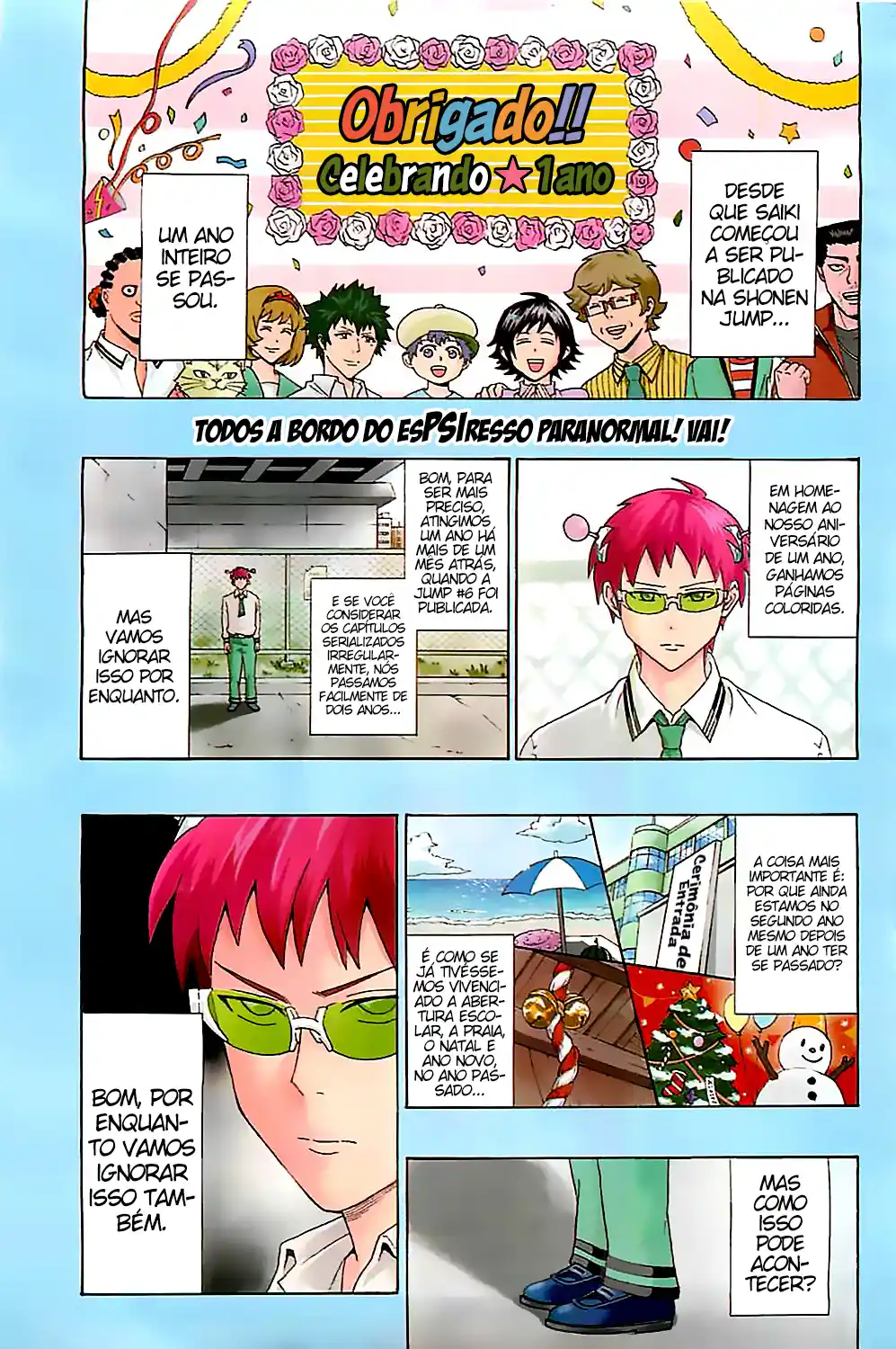 Read The Disastrous Life of Saiki K PT Manga Online