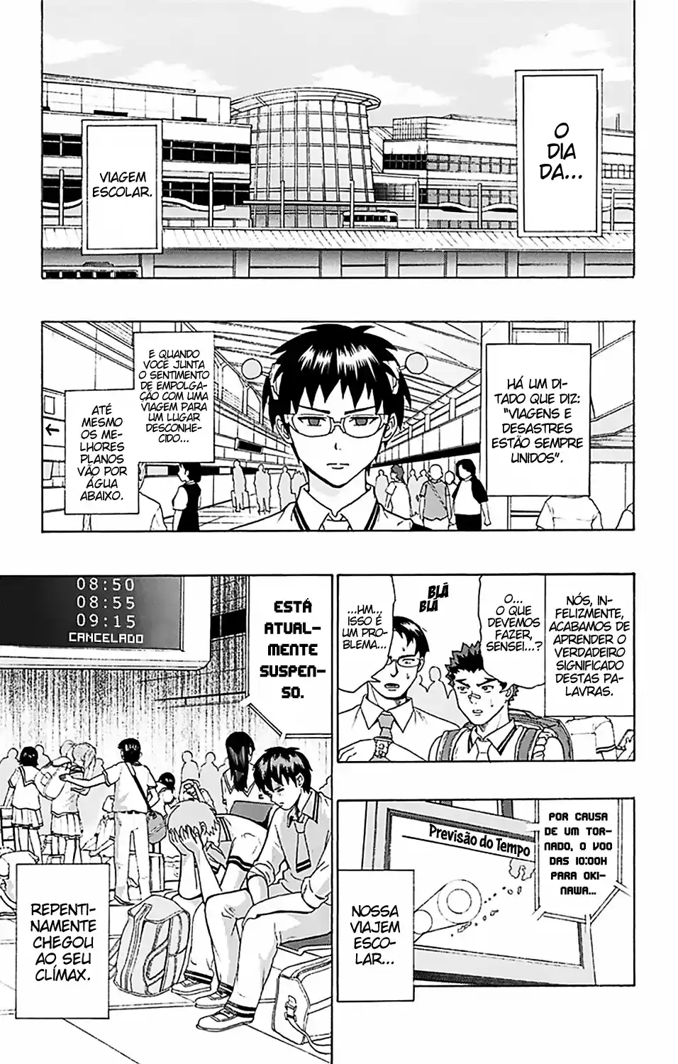 Read The Disastrous Life of Saiki K PT Manga Online