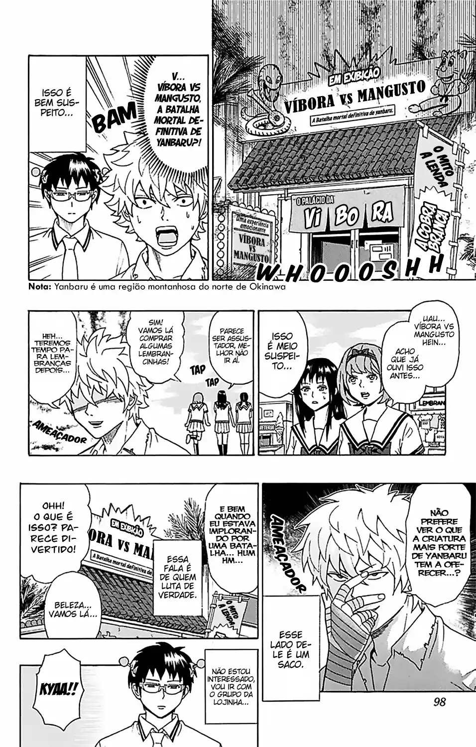 Read The Disastrous Life of Saiki K PT Manga Online