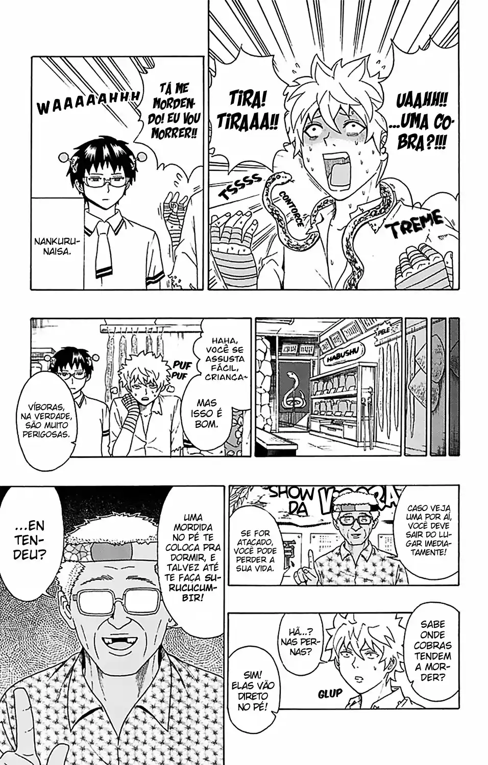 Read The Disastrous Life of Saiki K PT Manga Online