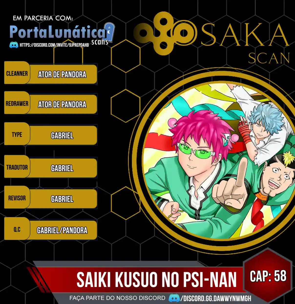 Read The Disastrous Life of Saiki K PT Manga Online