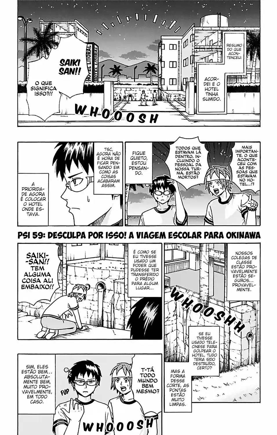 Read The Disastrous Life of Saiki K PT Manga Online