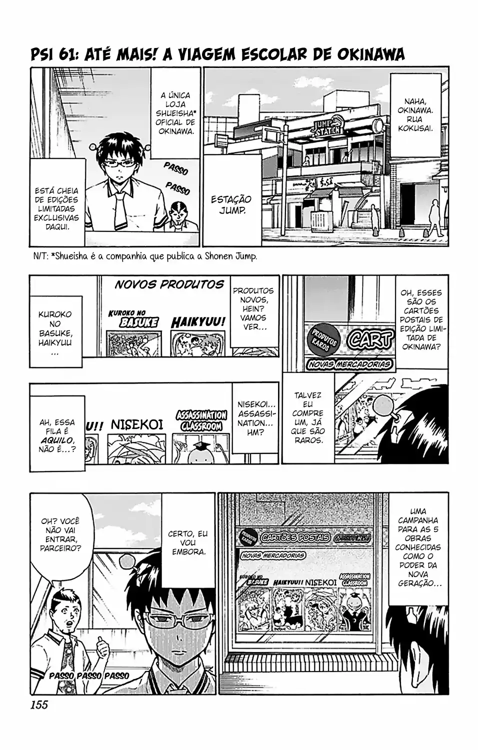 Read The Disastrous Life of Saiki K PT Manga Online