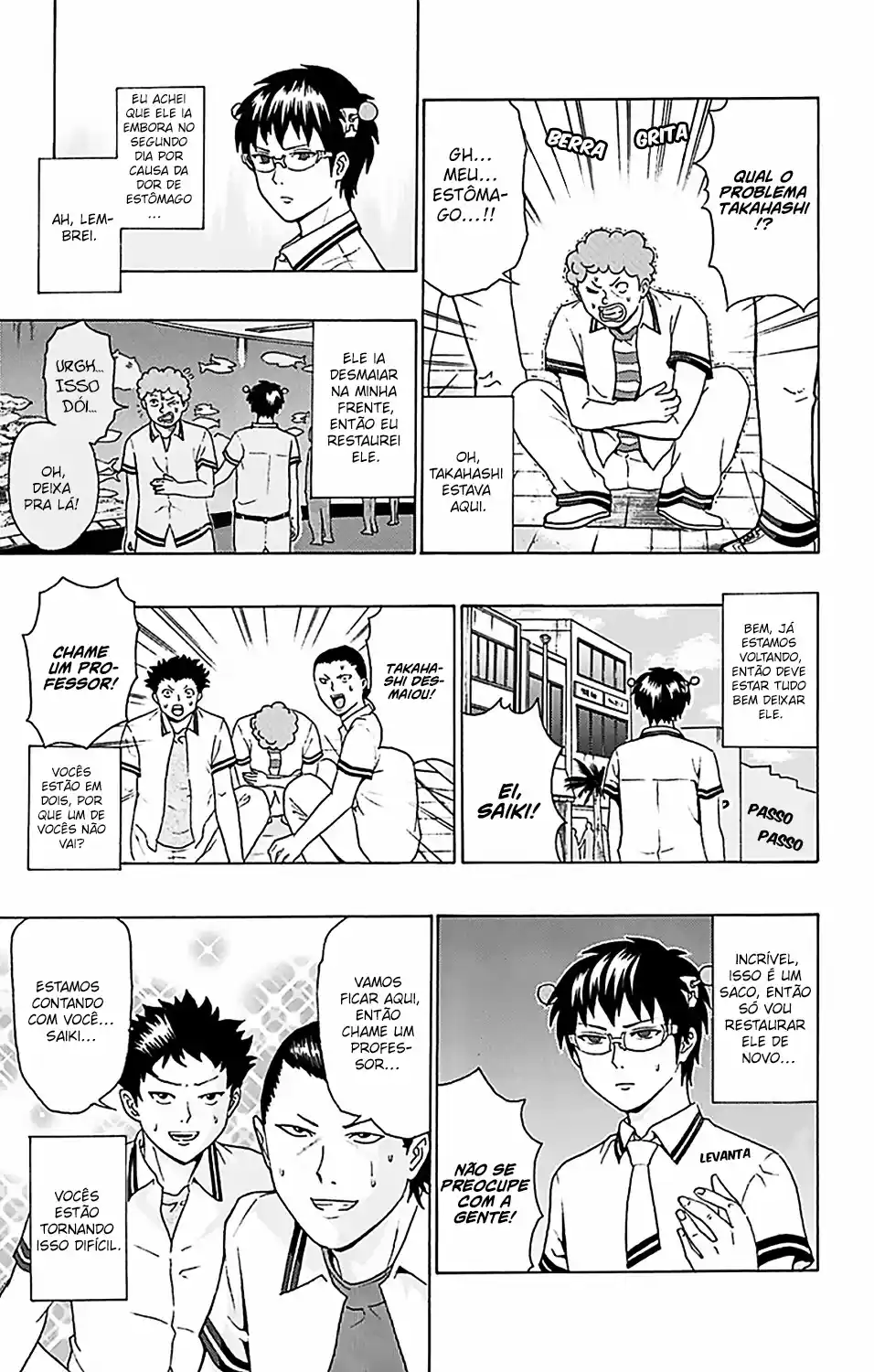 Read The Disastrous Life of Saiki K PT Manga Online