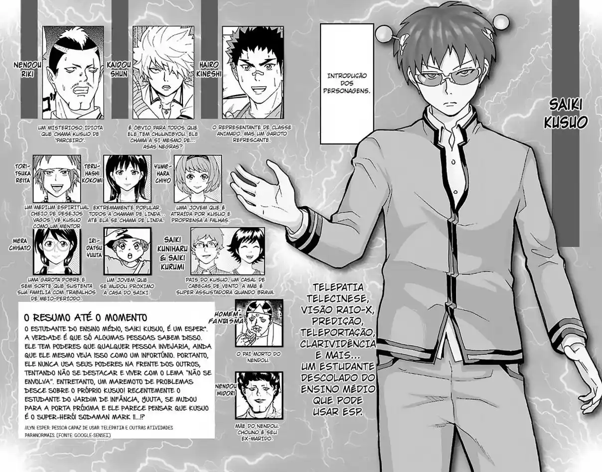 Read The Disastrous Life of Saiki K PT Manga Online