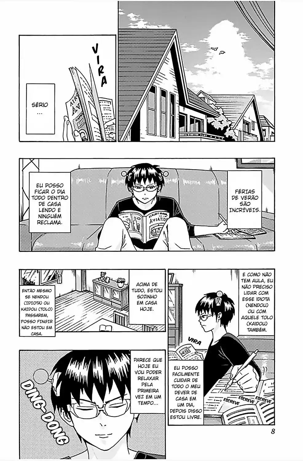 Read The Disastrous Life of Saiki K PT Manga Online