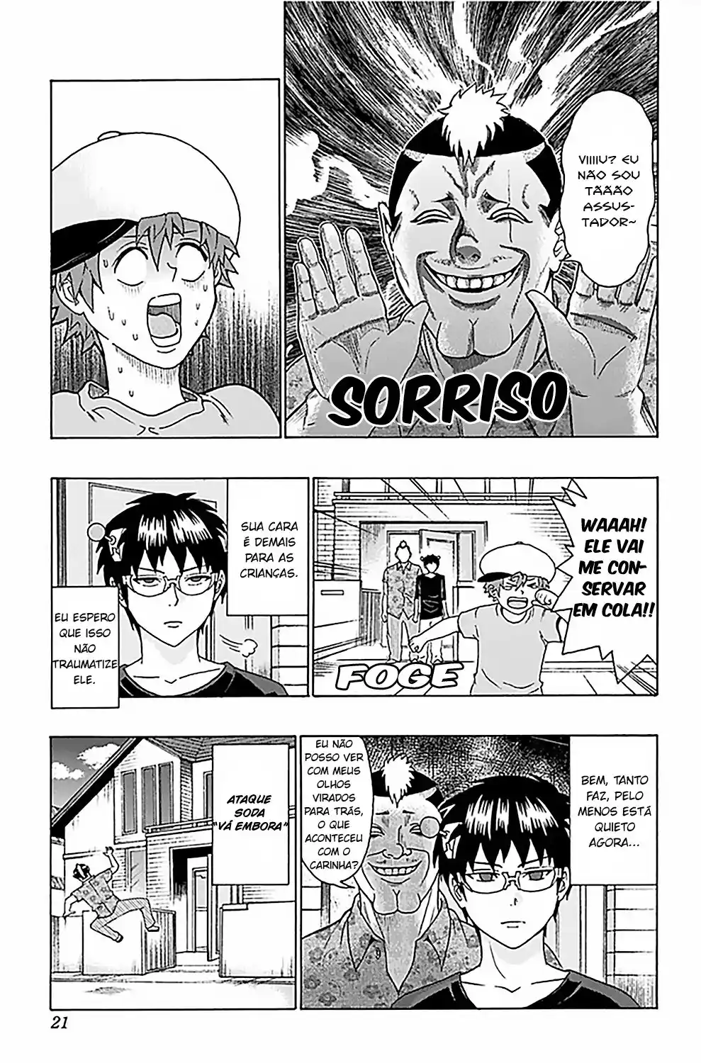 Read The Disastrous Life of Saiki K PT Manga Online