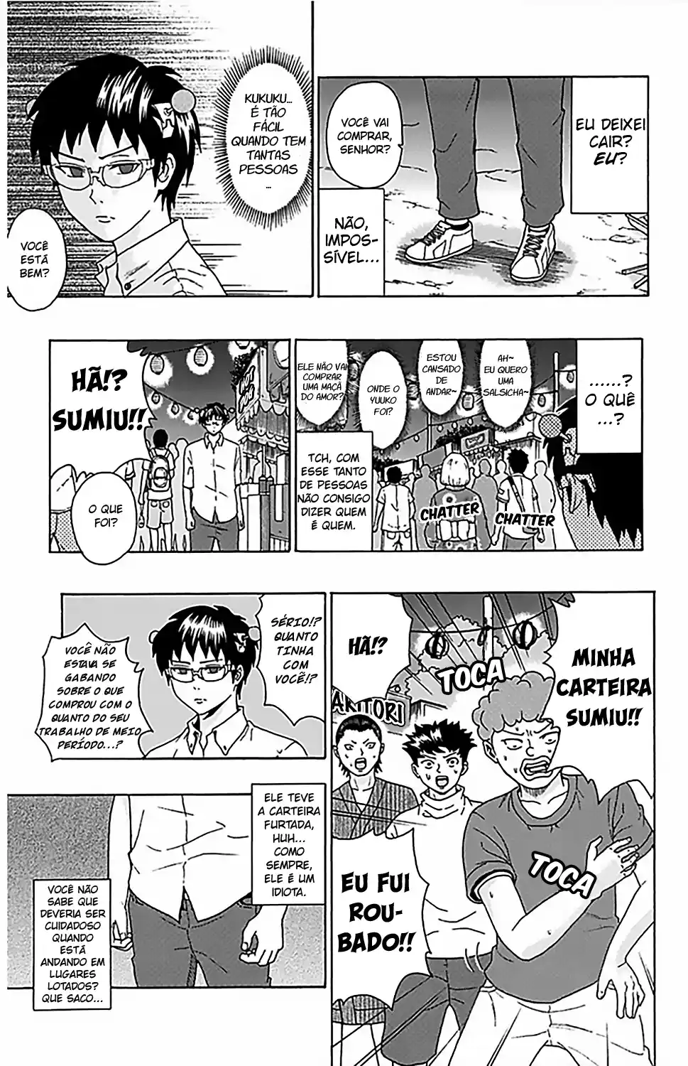 Read The Disastrous Life of Saiki K PT Manga Online