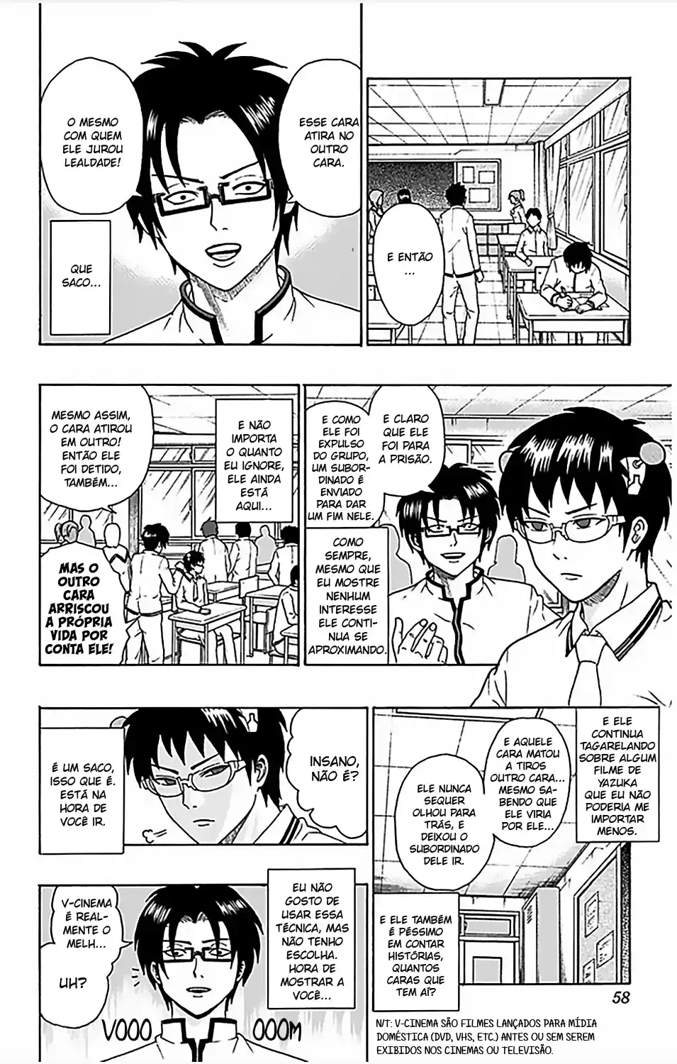 Read The Disastrous Life of Saiki K PT Manga Online