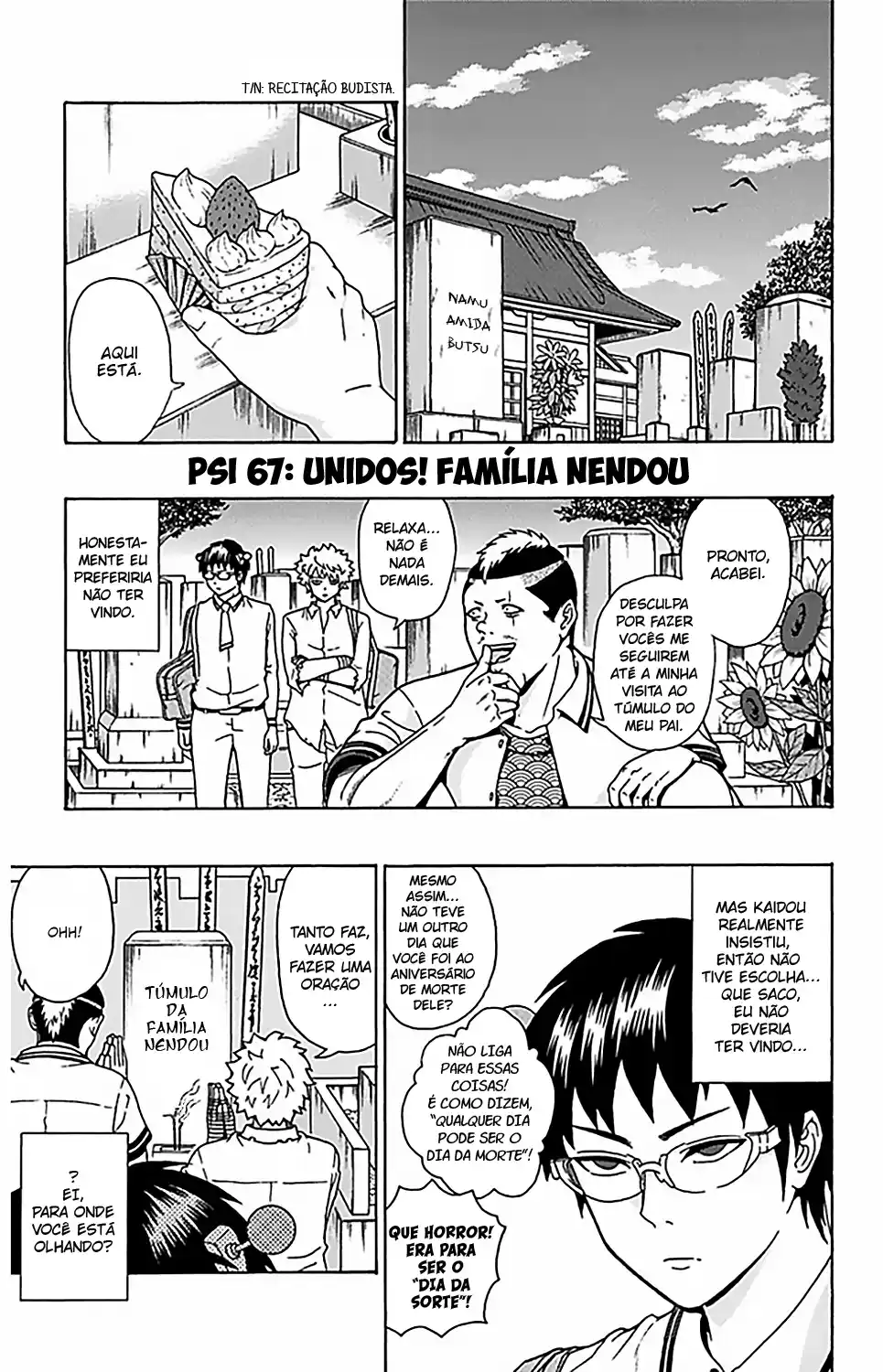 Read The Disastrous Life of Saiki K PT Manga Online