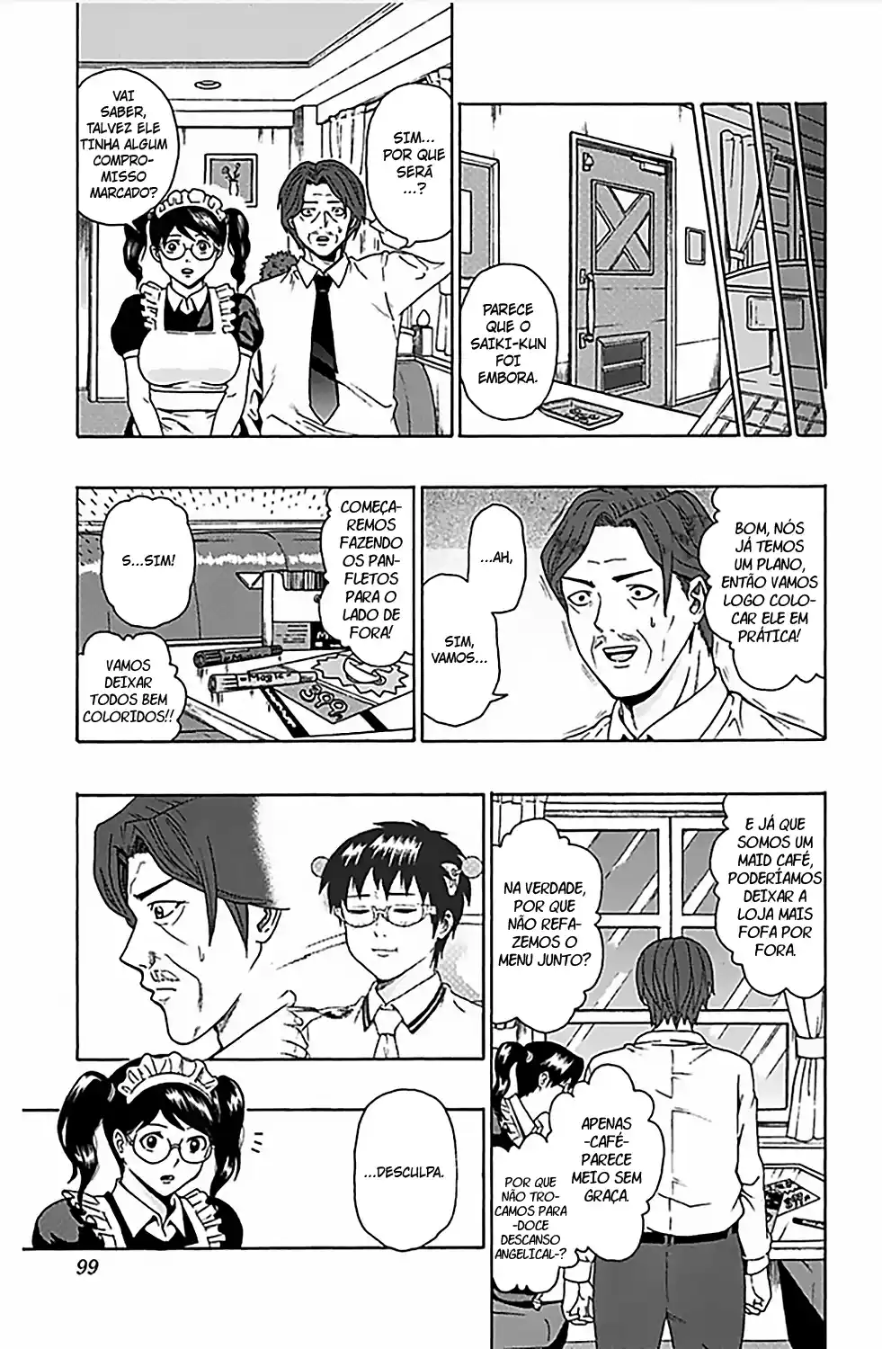 Read The Disastrous Life of Saiki K PT Manga Online