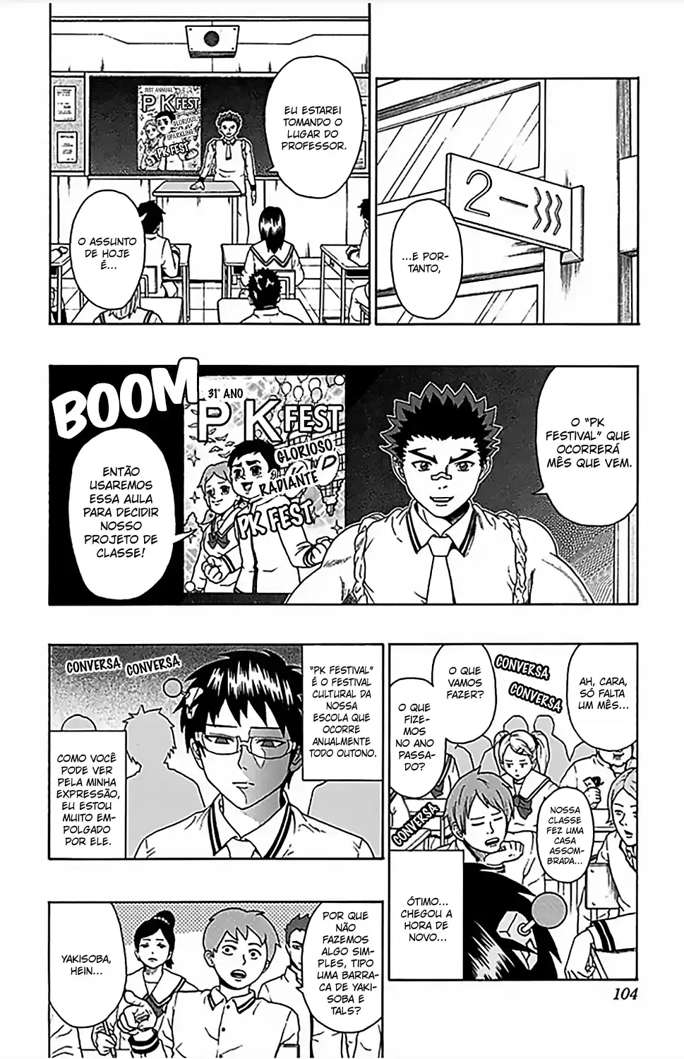 Read The Disastrous Life of Saiki K PT Manga Online