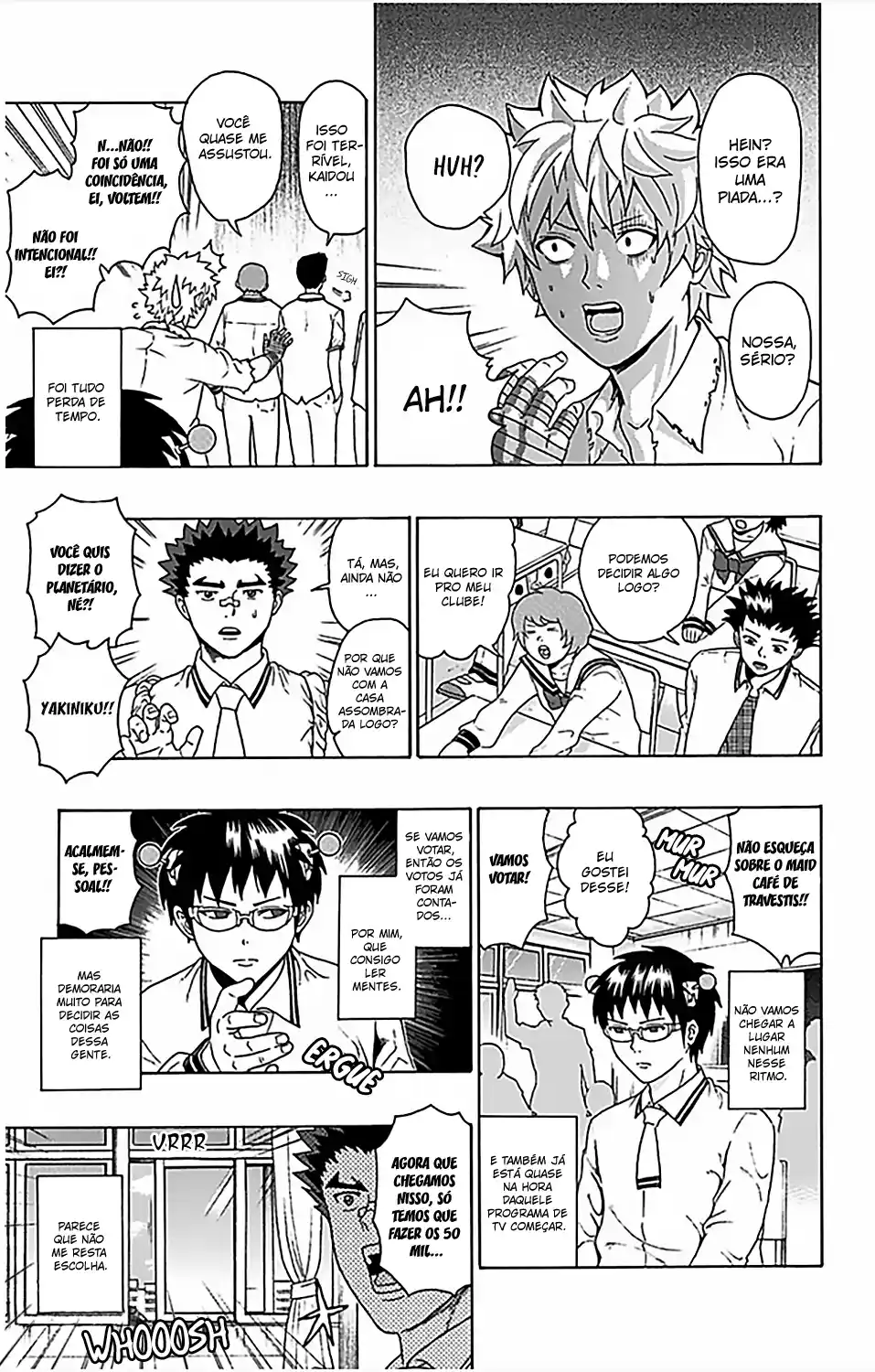 Read The Disastrous Life of Saiki K PT Manga Online