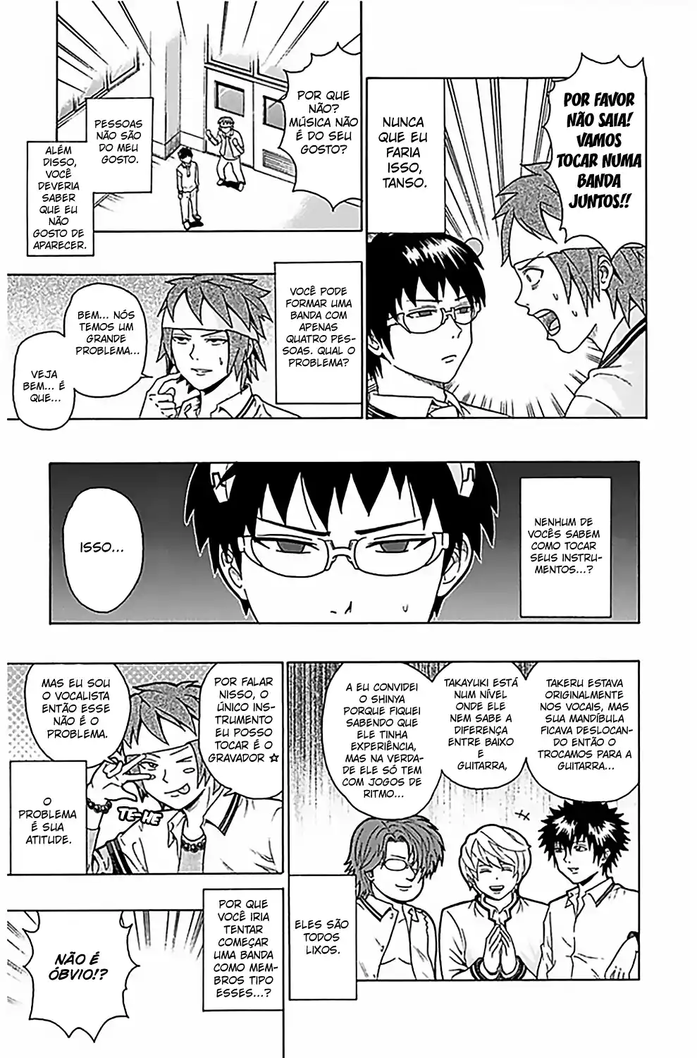 Read The Disastrous Life of Saiki K PT Manga Online