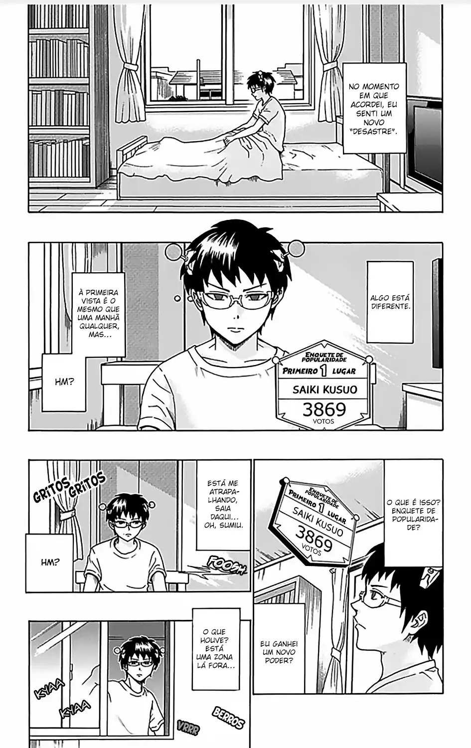 Read The Disastrous Life of Saiki K PT Manga Online