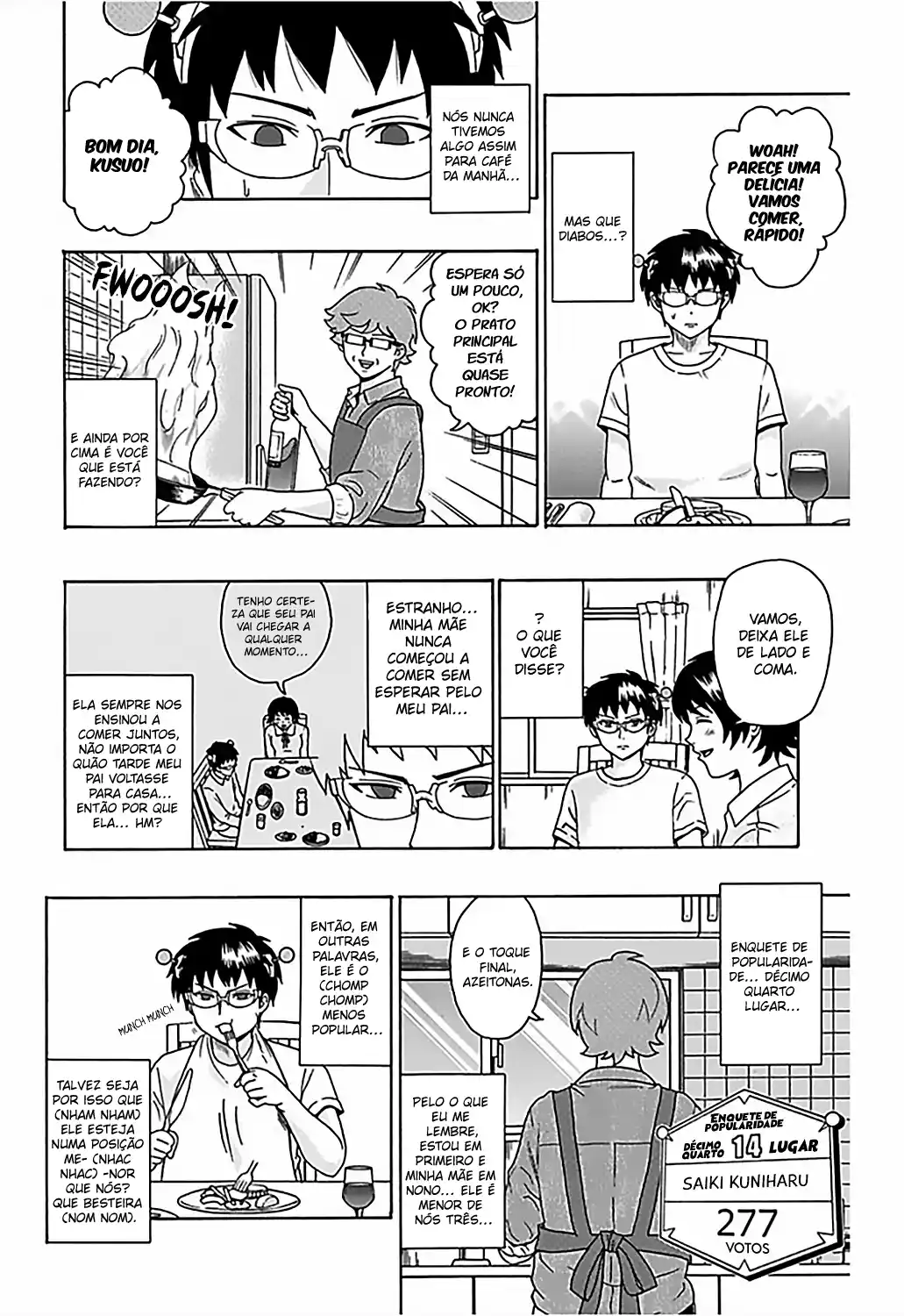 Read The Disastrous Life of Saiki K PT Manga Online