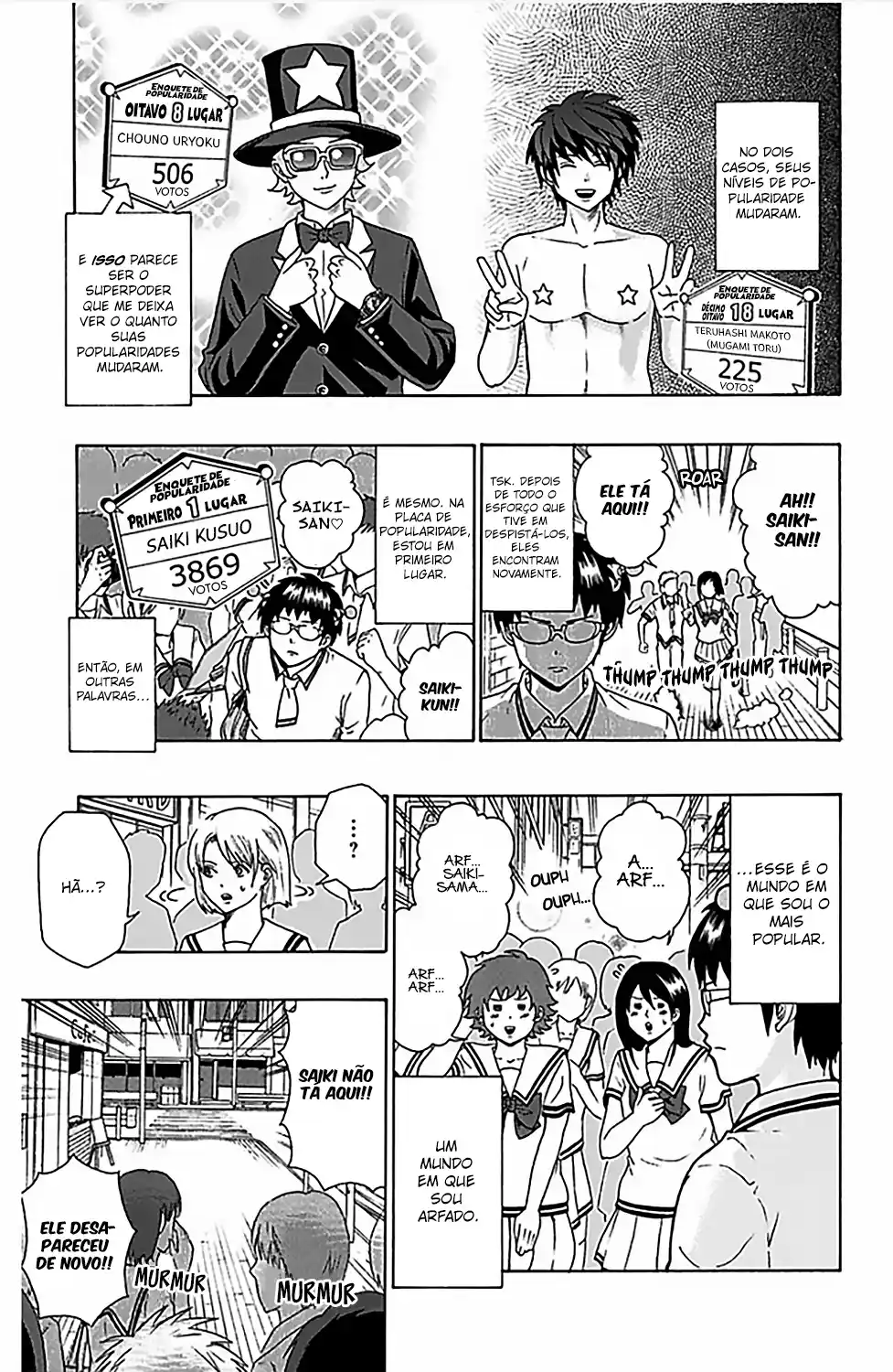 Read The Disastrous Life of Saiki K PT Manga Online