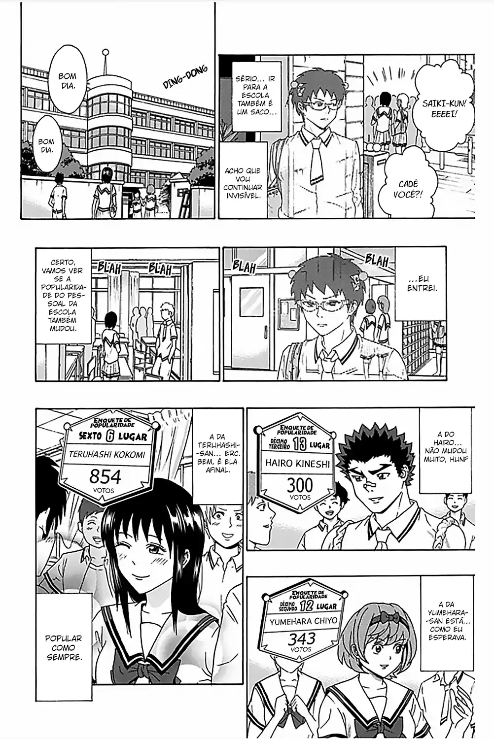 Read The Disastrous Life of Saiki K PT Manga Online